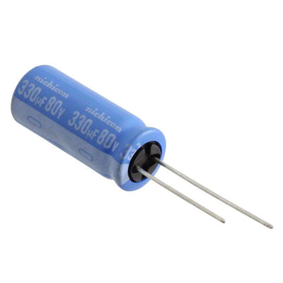UBW1K331MHD by Nichicon - ALUMIN CAP 330UF 20% 80V RADIAL
