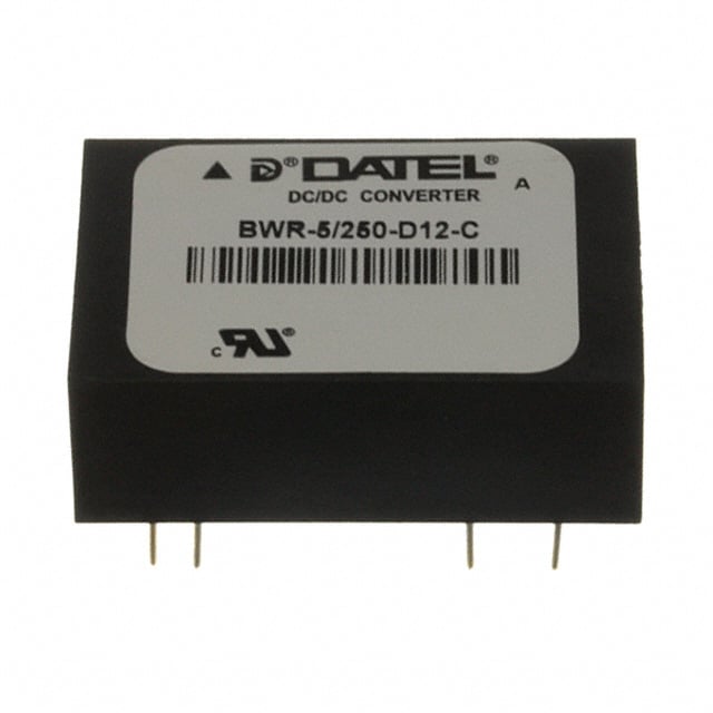 BWR-12/125-D48-C by Murata Power Solutions Inc. - DC DC CONVERTER +/-12V 3W