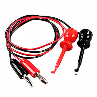 BX1W-18 R/B by E-Z-Hook - TEST LEAD BANANA/GRABBER 18"" 2PC