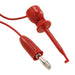 BX1W-36RED by E-Z-Hook - TEST LEAD BANANA TO GRABBER 36