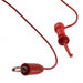 BXM-12RED by E-Z-Hook - TEST LEAD BANANA TO GRABBER 12