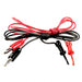 BXM-36R/B by E-Z-Hook - TEST LEAD BANANA/GRABBER 36"" 2PK