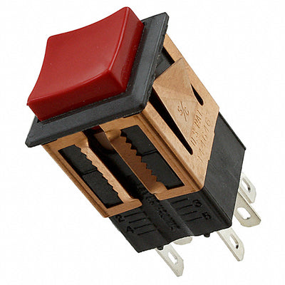 BXR016 by Switchcraft Inc. - PUSH SWITCH DPDT 0.25A 115V