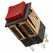 BXR016 by Switchcraft Inc. - PUSH SWITCH DPDT 0.25A 115V