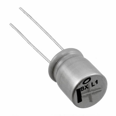 UBX1E101MPL by Nichicon - ALUMIN CAP 100UF 20% 25V RADIAL
