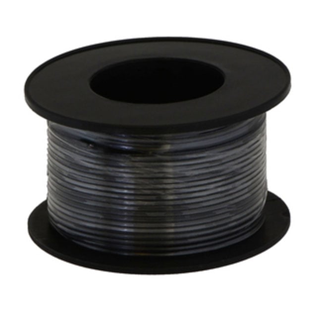 2600 by Pololu Corporation - HOOK-UP STRND 30AWG 300V BLK 90