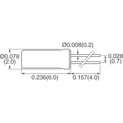 C-002RX 32.7680K-P: PB FREE by EPSON - CRYSTAL 32.7680KHZ THROUGH HOLE