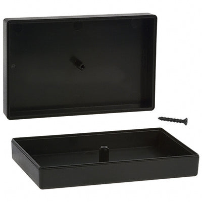 C12,BK by Serpac - BOX ABS BLACK 2.400""L X 3.750""W