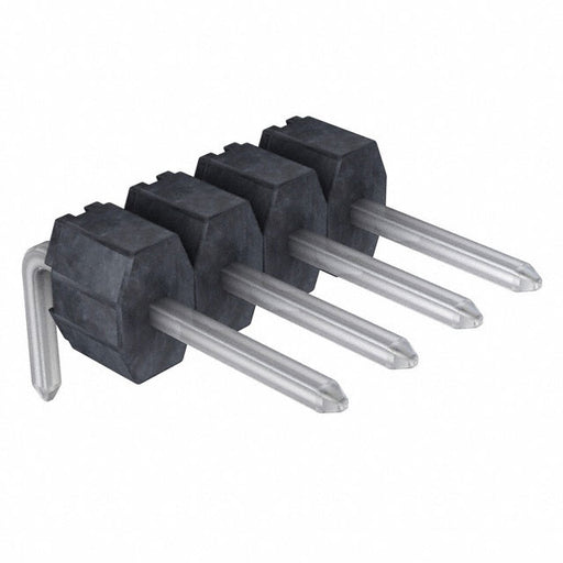 901210124 by Molex - CONNECTOR HEADER R/A 4POS 2.54MM