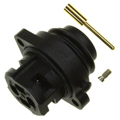 C01620C00320012 by Amphenol Tuchel Industrial - CONNECTOR RECPT MALE 4POS GOLD SCREW