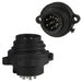 C01630C00610012 by Amphenol Tuchel Industrial - CONNECTOR RECPT MALE 7POS SILVER SLDR
