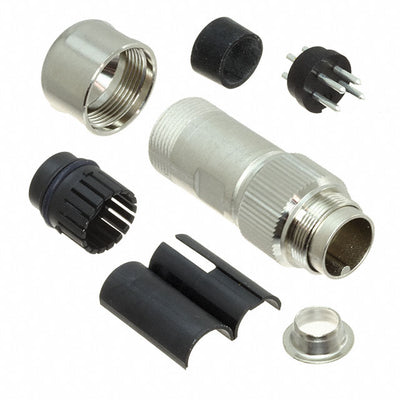 C09131H0041014U by Amphenol Tuchel Industrial - CONNECTOR PLUG MALE 4P SILV SLDR CUP