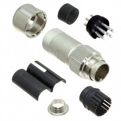 C09131H0061014U by Amphenol Tuchel Industrial - CONNECTOR PLUG MALE 6P SILV SLDR CUP
