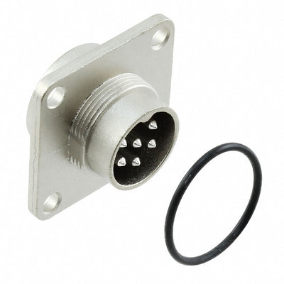 C091 31S006 100 2 by Amphenol Tuchel Industrial - CONNECTOR RECPT MALE 6POS SILVER SLDR