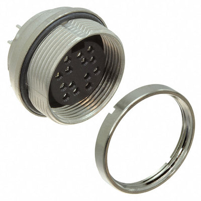C091 61G014 110 2 by Amphenol Tuchel Industrial - CONNECTOR RECPT FMALE 14P SILVER SLDR