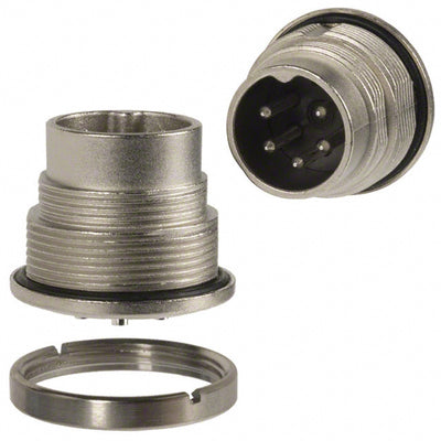 C09131C0051002U by Amphenol Tuchel Industrial - CONNECTOR RECPT MALE 5POS SILVER SLDR