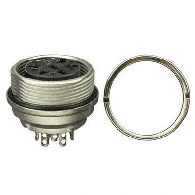 C09131G0061002U by Amphenol Tuchel Industrial - CONNECTOR RECPT FMALE 6P SOLDER CUP