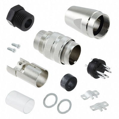 C09131H0051002U by Amphenol Tuchel Industrial - CONNECTOR PLUG MALE 5P SILV SLDR CUP