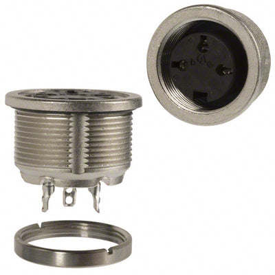 C09131N0031002U by Amphenol Tuchel Industrial - CONNECTOR RECPT FMALE 3P SOLDER CUP