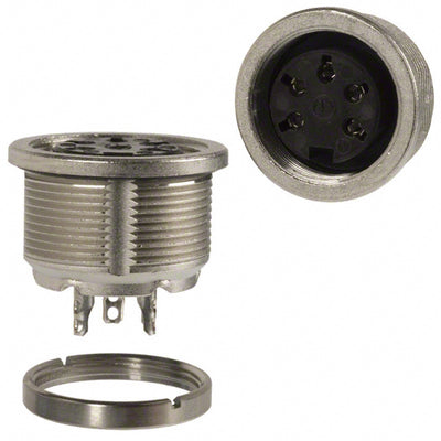 C09131N0051002U by Amphenol Tuchel Industrial - CONNECTOR RECPT FMALE 5P SOLDER CUP