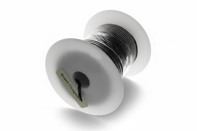 C1156.41.01 Spool of wire with a white cap on a white background