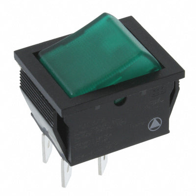 C1353AABG2-B by Bulgin - ROCKER SWITCH DPST 20A 250V