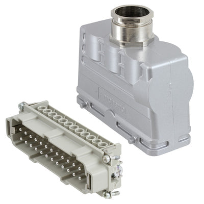 C14610E0249448M by Amphenol Tuchel Industrial - CONNECTOR ASSY TOP ENTRY 24POS M32