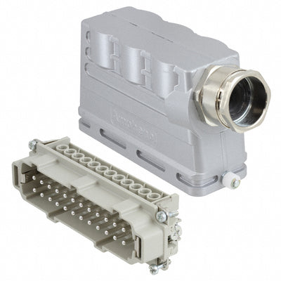 C14610E0249478M by Amphenol Tuchel Industrial - CONNECTOR ASSY SIDE ENTRY 24POS M32