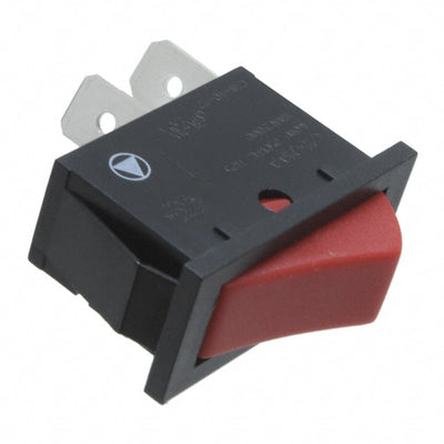 C1501AABR-B by Bulgin - ROCKER SWITCH SPST-NO 16A 250V