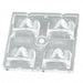 C15292_STRADA-2X2-T2-C by Ledil - LENS CLEAR ASYMMETRICAL SCREW