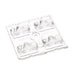 C17829_STRADA-2X2-5050-LW1 by Ledil - LENS SQUARE CLEAR SCREW