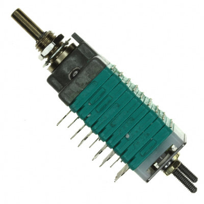 C1D0312S-VA by Electroswitch - SWITCH ROTARY 2-12POS 100MA 125V