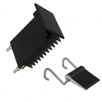 C247-025-1AE by Ohmite - 25MM LG, BLK ANODIZED HEATSINK