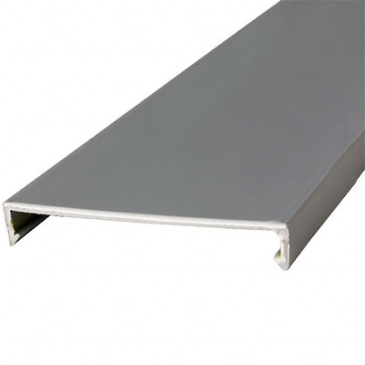 C2LG6 by Panduit Corp - COVER DUCT 2"" PVC LTGRAY 6