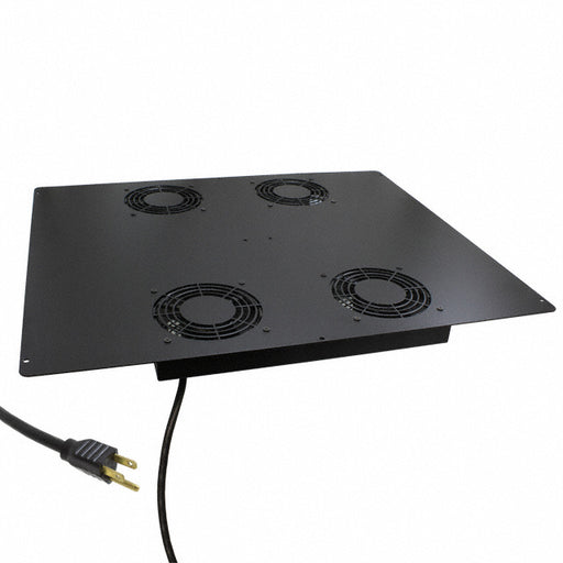 C2T1931F4BK1 by Hammond Manufacturing - FAN TOP 4"" PRE-WIRE 31.5"" BLACK