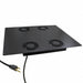 C2T1931F4BK1 by Hammond Manufacturing - FAN TOP 4"" PRE-WIRE 31.5"" BLACK