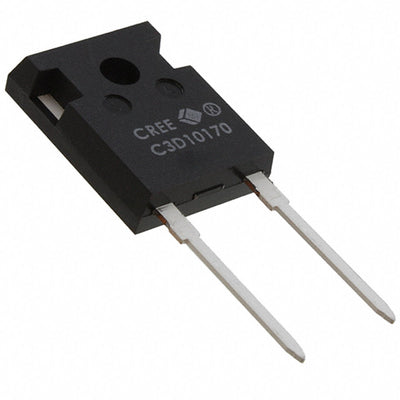 C3D10170H by Wolfspeed, Inc. - DIODE SIL CARB 1.7KV 14.4A TO247
