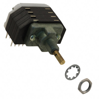 C3P0212N-A by Electroswitch - SWITCH ROTARY 2-12POS 100MA 125V