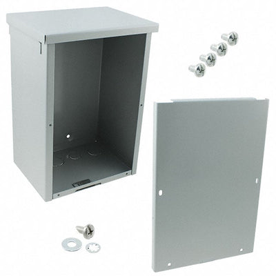 C3R1286SC by Hammond Manufacturing - BOX STEEL GRAY 12""L X 8""W