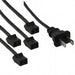 C45-4DC-72P by Orion Fans - FAN CORD 45DEG 4POS 72"" AC PLUG