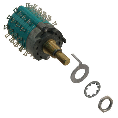 C4D0806N-A by Electroswitch - SWITCH ROTARY 2-6POS 300MA 125V