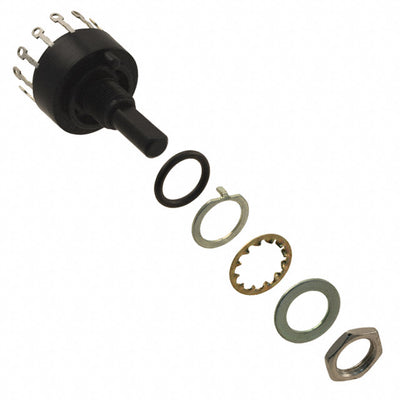 C5P0206N-A by Electroswitch - SWITCH ROTARY 2-6POS 1A 125V
