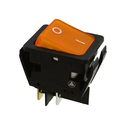 C6053ALBA3-1197W-B by Bulgin - ROCKER SWITCH DPST 20A 277V