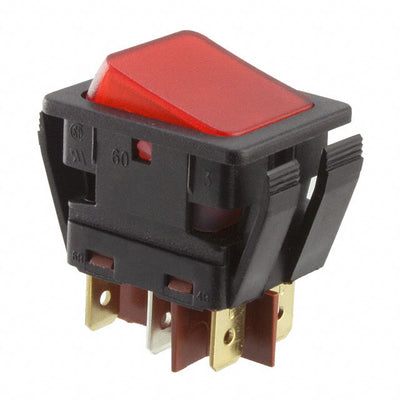 C6057ALBR2-B by Bulgin - ROCKER SWITCH DPST 20A 277V