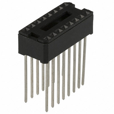 C8116-04 by Aries Electronics - CONNECTOR IC DIP SOCKET 16POS TIN