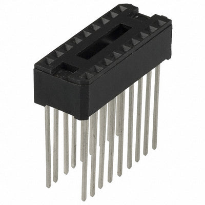 C8118-04 by Aries Electronics - CONNECTOR IC DIP SOCKET 18POS TIN