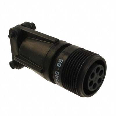 C90-3101F14S-6S by Harwin Inc. - CONNECTOR RECPT FMALE 6P SOLDER CUP