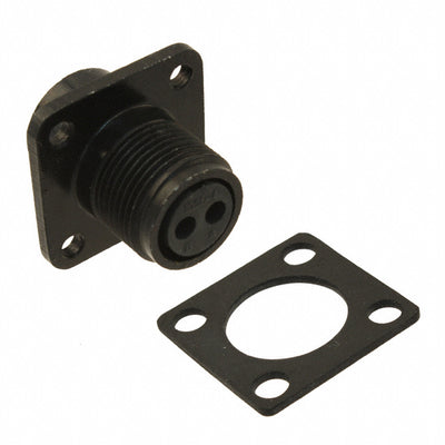 C90-3102R10SL-4S by Harwin Inc. - CONNECTOR RECPT FMALE 2P SOLDER CUP