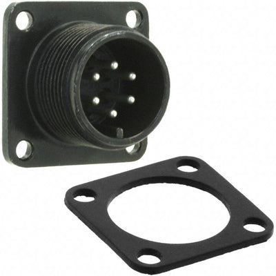 C90-3102R14S-6P by Harwin Inc. - CONNECTOR RECPT MALE 6P SOLDER CUP