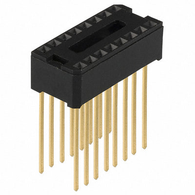 C9116-00 by Aries Electronics - CONNECTOR IC DIP SOCKET 16POS GOLD
